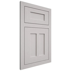 Shiloh Cabinetry Flush Inset Wilmington White Oak Quarter Sawn Cotton Door