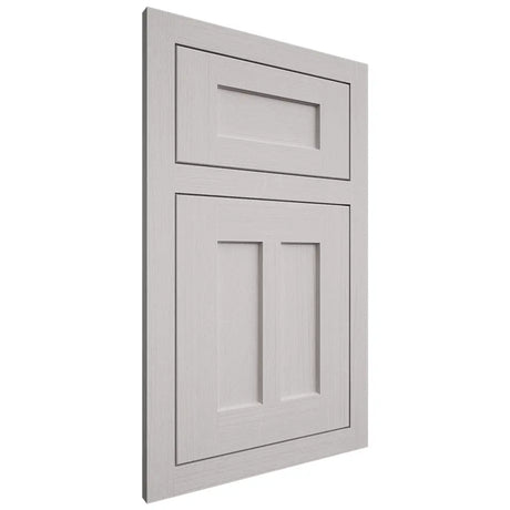 Shiloh Cabinetry Flush Inset Wilmington White Oak Quarter Sawn Cotton Door