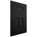 Shiloh Cabinetry Flush Inset Wilmington White Oak Quarter Sawn Ink Door