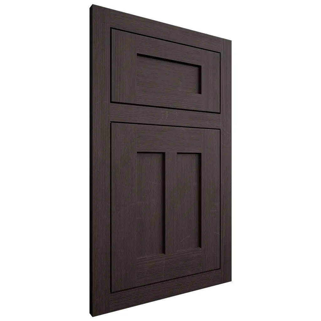 Shiloh Cabinetry Flush Inset Wilmington White Oak Quarter Sawn Morel Door