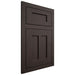 Shiloh Cabinetry Flush Inset Wilmington White Oak Quarter Sawn Morel Door