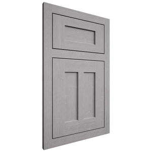 Shiloh Cabinetry Flush Inset Wilmington White Oak Quarter Sawn Stratus Door