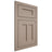 Shiloh Cabinetry Flush Inset Wilmington White Oak Quarter Sawn Whitewash Door