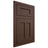 Shiloh Cabinetry Flush Inset Wilmington White Oak Rift Cut Braun Door