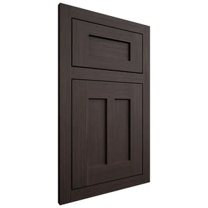 Shiloh Cabinetry Flush Inset Wilmington White Oak Rift Cut Morel Door