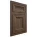 Shiloh Cabinetry Flush Inset Windsor Alder Plain Cut Caviar Door