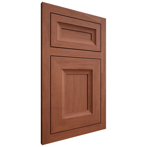 Shiloh Cabinetry Flush Inset Windsor Alder Plain Cut Sierra Door