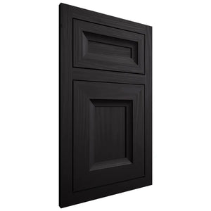 Shiloh Cabinetry Flush Inset Windsor Cherry Plain Cut Espresso Door