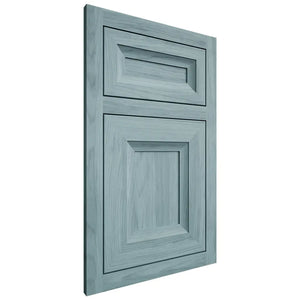 Shiloh Cabinetry Flush Inset Windsor Hickory Plain Cut Sky Door