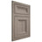 Shiloh Cabinetry Flush Inset Windsor Hickory Plain Cut Sterling Door