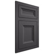 Shiloh Cabinetry Flush Inset Windsor Poplar Plain Cut Cadet Door
