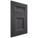 Shiloh Cabinetry Flush Inset Windsor Poplar Plain Cut Cadet Door