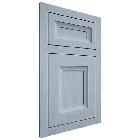 Shiloh Cabinetry Flush Inset Windsor Poplar Plain Cut Sky Door