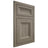 Shiloh Cabinetry Flush Inset Windsor Poplar Plain Cut Sterling Door