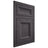 Shiloh Cabinetry Flush Inset Windsor Red Oak Plain Cut Harbor Door