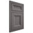 Shiloh Cabinetry Flush Inset Windsor Walnut Plain Cut Cadet Door
