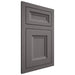 Shiloh Cabinetry Flush Inset Windsor Walnut Plain Cut Cadet Door