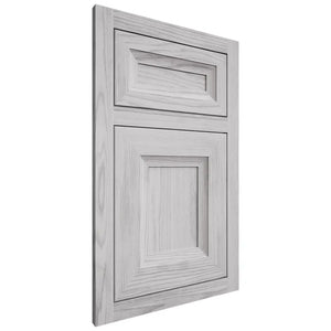 Shiloh Cabinetry Flush Inset Windsor Walnut Plain Cut Stratus Door