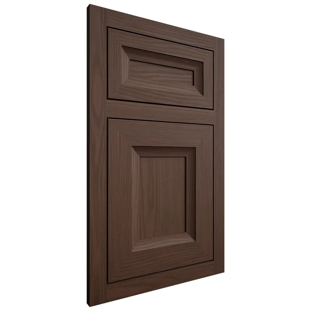 Shiloh Cabinetry Flush Inset Windsor White Oak Plain Cut Braun Door