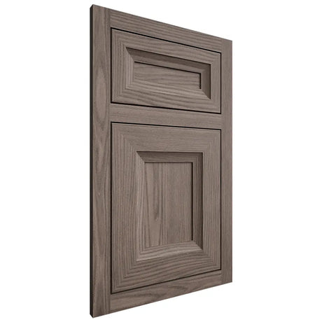 Shiloh Cabinetry Flush Inset Windsor White Oak Plain Cut Clay Door