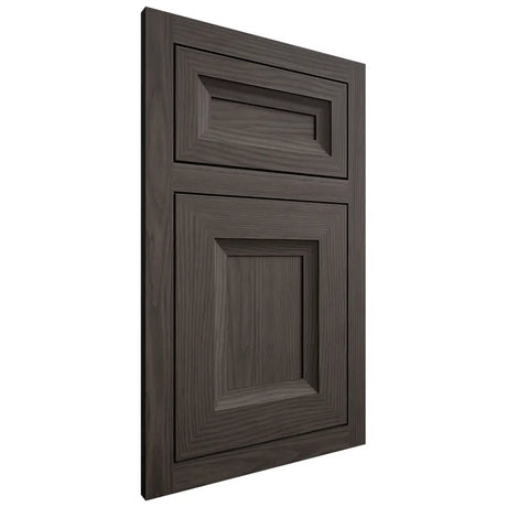 Shiloh Cabinetry Flush Inset Windsor White Oak Plain Cut Creekside Door