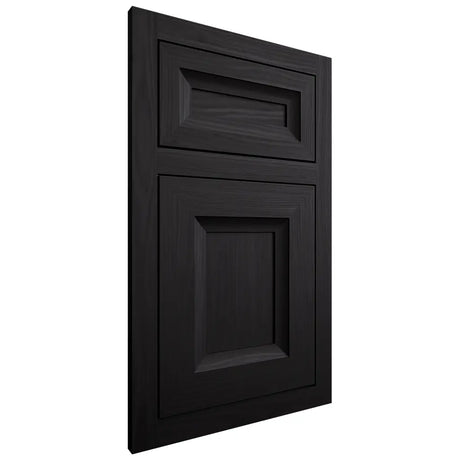 Shiloh Cabinetry Flush Inset Windsor White Oak Plain Cut Ink Door