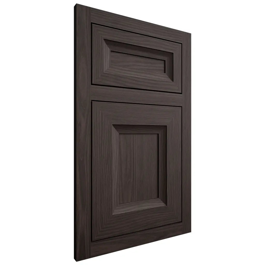 Shiloh Cabinetry Flush Inset Windsor White Oak Plain Cut Morel Door