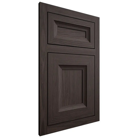Shiloh Cabinetry Flush Inset Windsor White Oak Plain Cut Morel Door