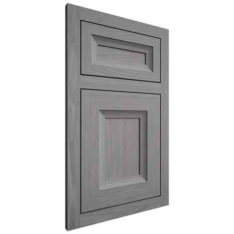 Shiloh Cabinetry Flush Inset Windsor White Oak Plain Cut Sterling Door