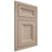 Shiloh Cabinetry Flush Inset Windsor White Oak Plain Cut Straw Door