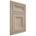 Shiloh Cabinetry Flush Inset Windsor White Oak Plain Cut Straw Door