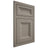 Shiloh Cabinetry Flush Inset Windsor White Oak Plain Cut Thyme Door