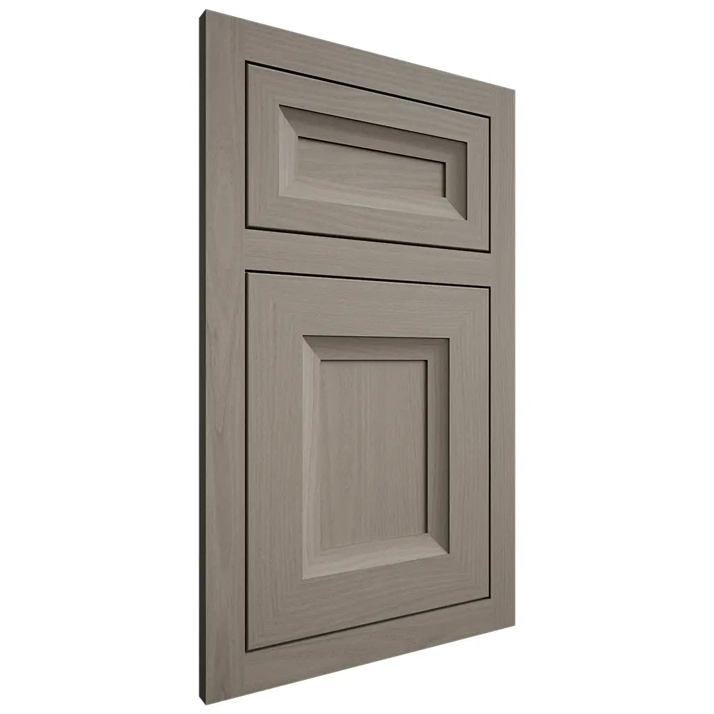 Shiloh Cabinetry Flush Inset Windsor White Oak Plain Cut Thyme Door