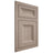 Shiloh Cabinetry Flush Inset Windsor White Oak Plain Cut Whitewash Door
