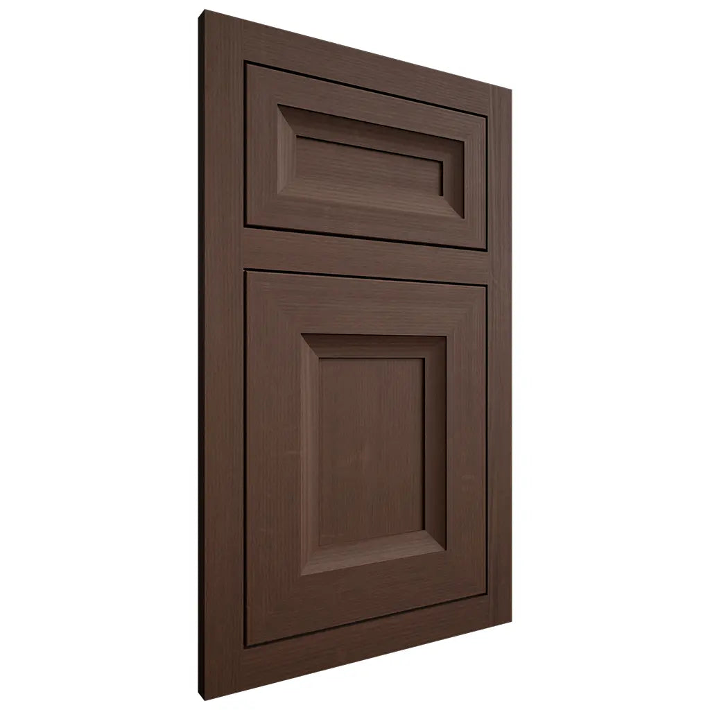 Shiloh Cabinetry Flush Inset Windsor White Oak Quarter Sawn Braun Door