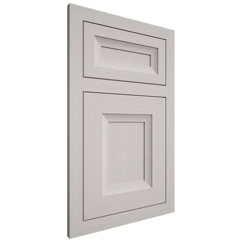 Shiloh Cabinetry Flush Inset Windsor White Oak Quarter Sawn Cotton Door