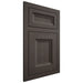 Shiloh Cabinetry Flush Inset Windsor White Oak Quarter Sawn Creekside Door