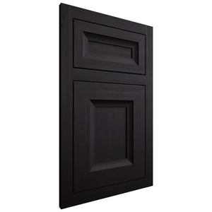 Shiloh Cabinetry Flush Inset Windsor White Oak Quarter Sawn Ink Door