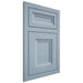 Shiloh Cabinetry Flush Inset Windsor White Oak Quarter Sawn Sky Door