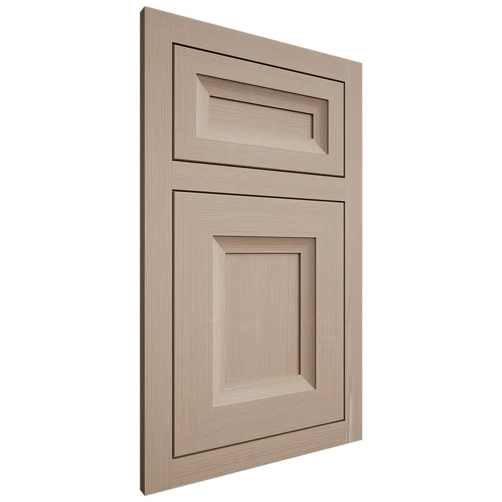 Shiloh Cabinetry Flush Inset Windsor White Oak Quarter Sawn Straw Door