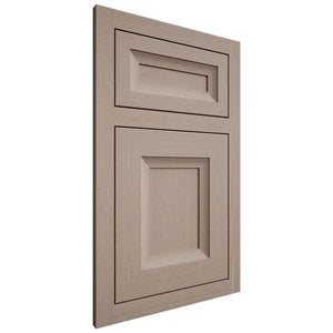 Shiloh Cabinetry Flush Inset Windsor White Oak Quarter Sawn Whitewash Door