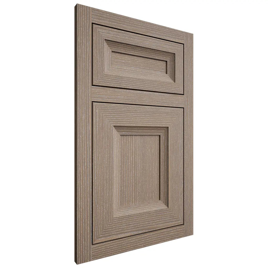 Shiloh Cabinetry Flush Inset Windsor White Oak Rift Cut Almond Door