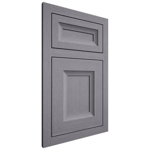 Shiloh Cabinetry Flush Inset Windsor White Oak Rift Cut Cadet Door