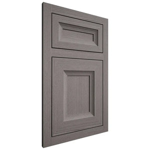 Shiloh Cabinetry Flush Inset Windsor White Oak Rift Cut Flagstone Door