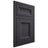 Shiloh Cabinetry Flush Inset Windsor White Oak Rift Cut Harbor Door
