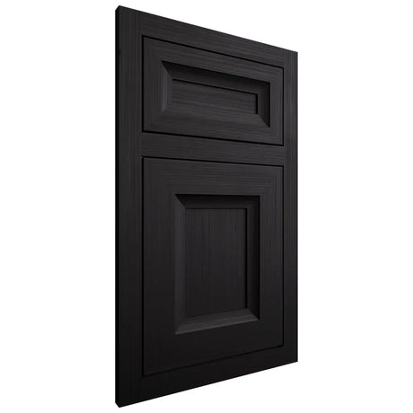 Shiloh Cabinetry Flush Inset Windsor White Oak Rift Cut Ink Door