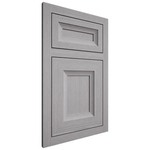 Shiloh Cabinetry Flush Inset Windsor White Oak Rift Cut Stratus Door