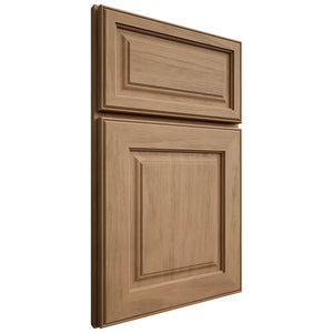 Shiloh Cabinetry Full Overlay Asherville Alder Plain Cut Dusty Road Door