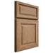 Shiloh Cabinetry Full Overlay Asherville Alder Plain Cut Dusty Road Door