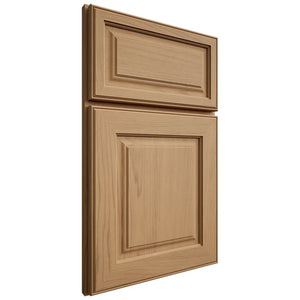 Shiloh Cabinetry Full Overlay Asherville Alder Plain Cut Natural Door